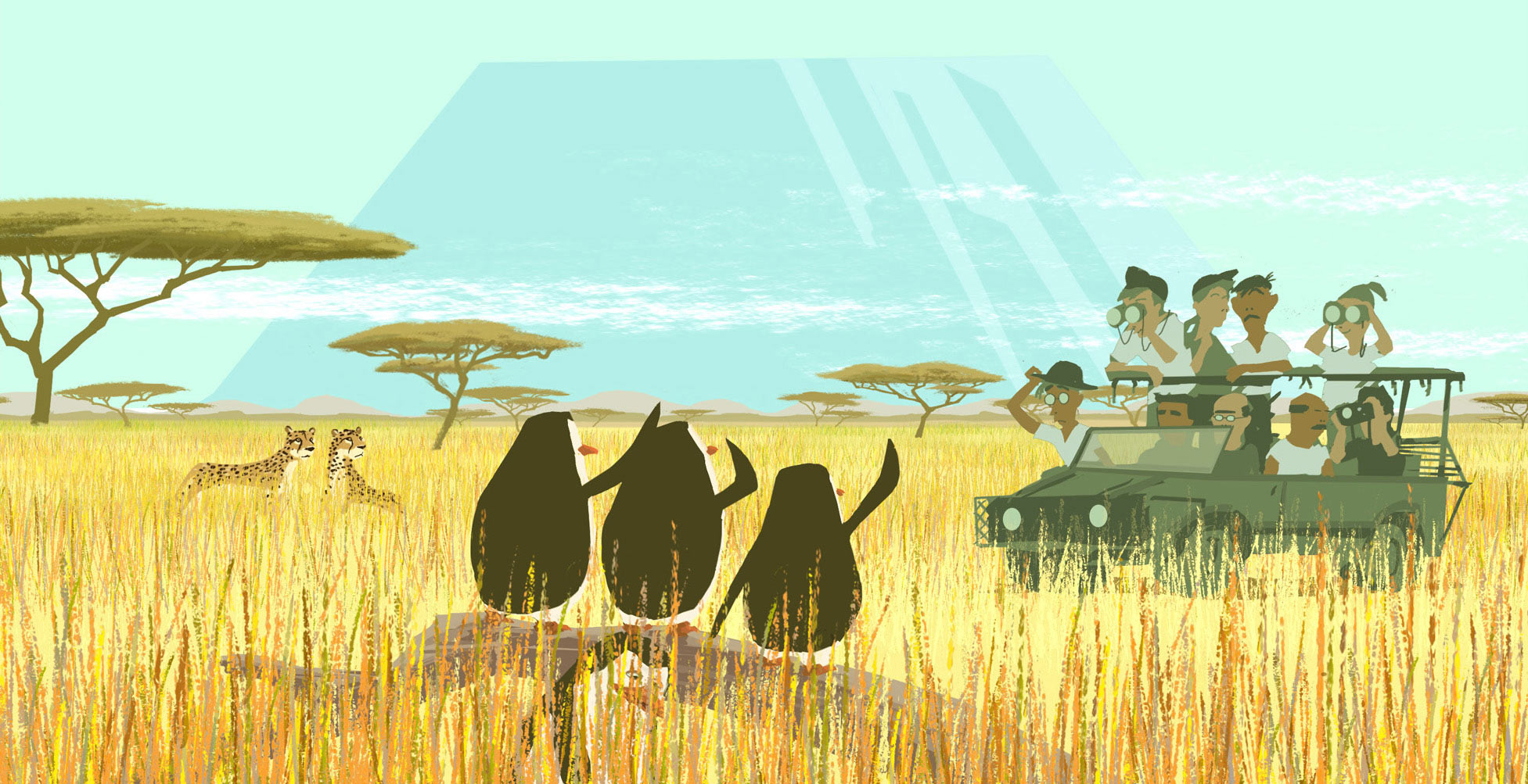 Madagascar 2 Concept Art